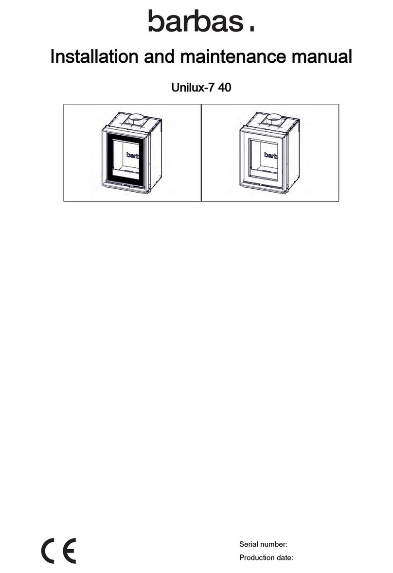 barbas Unilux-7 40 Installation and maintenance manual