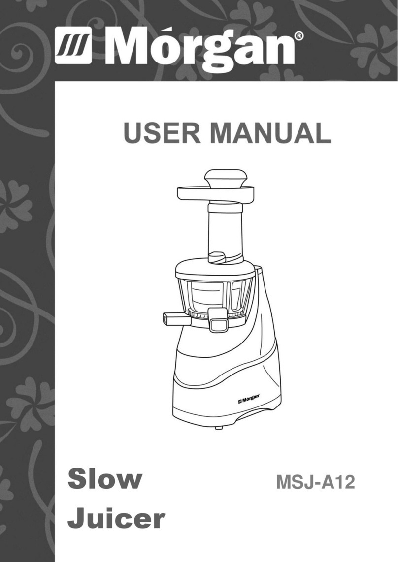 Morgan MSJ-A12 user manual