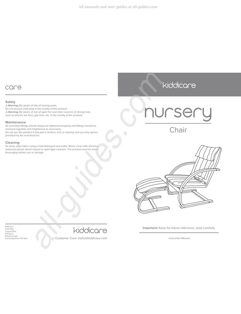Kiddicare nursery instruction manual Kiddicare nursery instruction manual