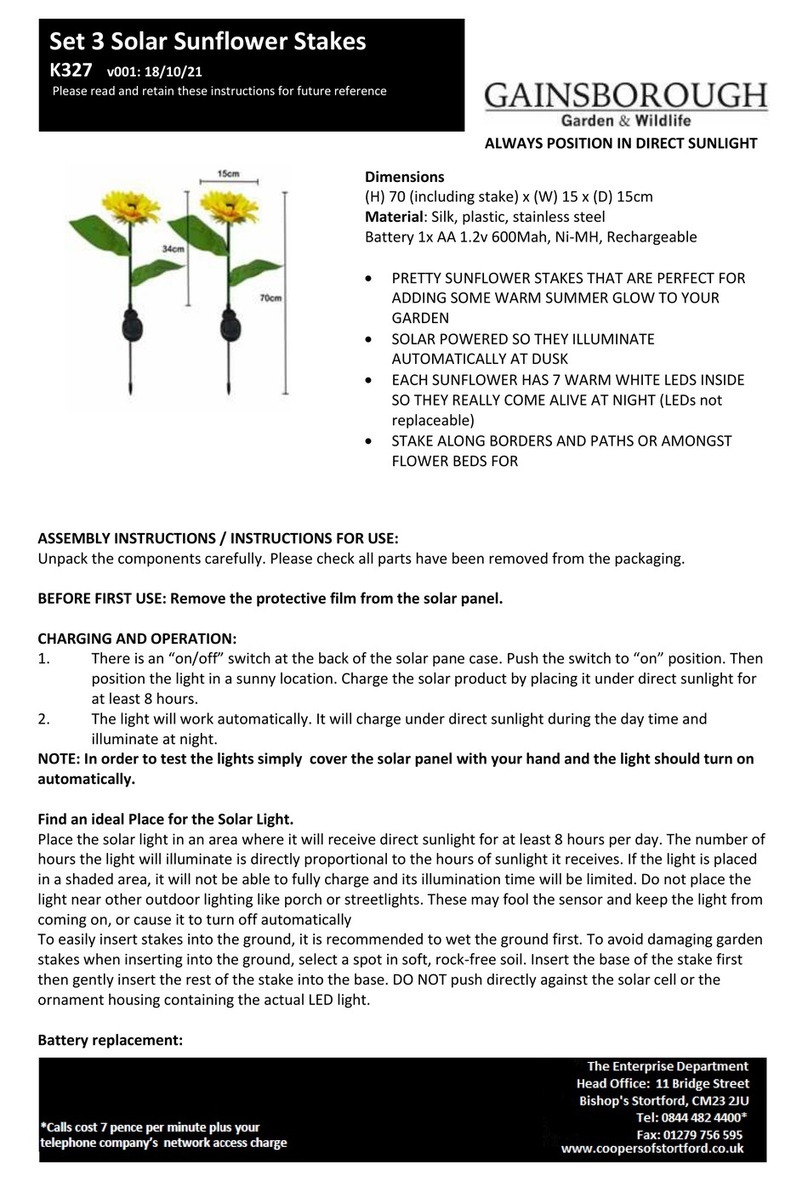 Gainsborough K327 quick start guide