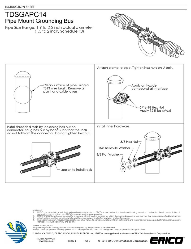 ERICO TDSGAPC14 quick start guide ERICO TDSGAPC14 quick start guide