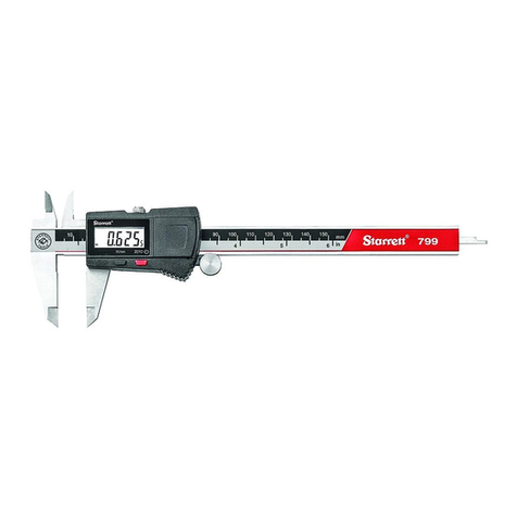 Starrett EC799 user guide