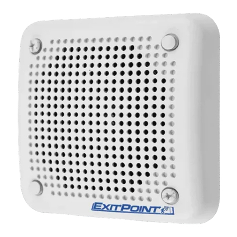 System Sensor ExitPoint PF24 User manual