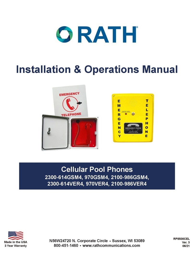Rath 2300-614GSM4 User manual