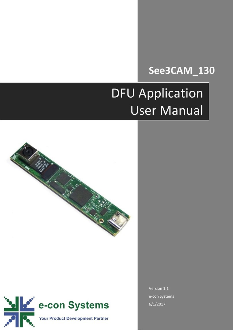 e-con Systems See3CAM 130 User manual