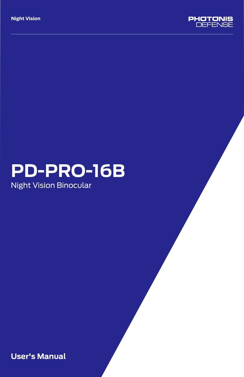 PHOTONIS PD-PRO-16B user manual