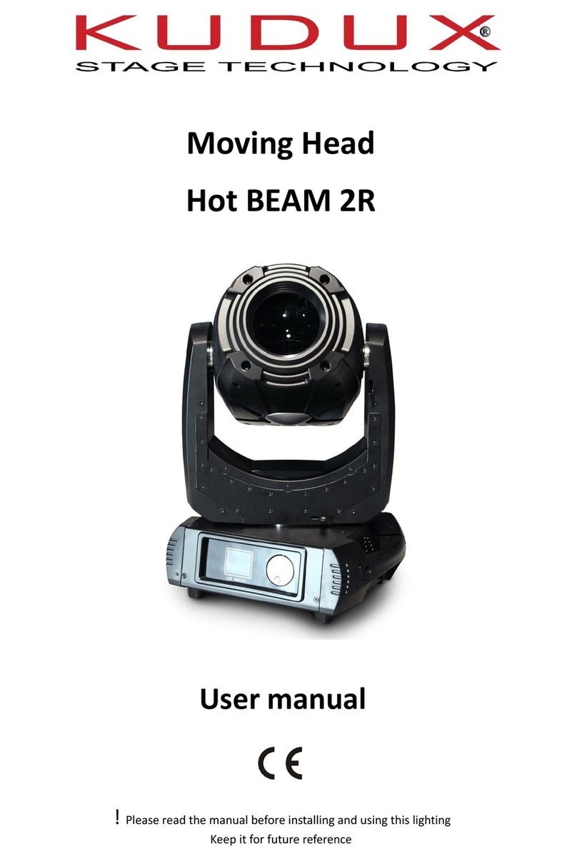 Kudux Hot BEAM 2R user manual