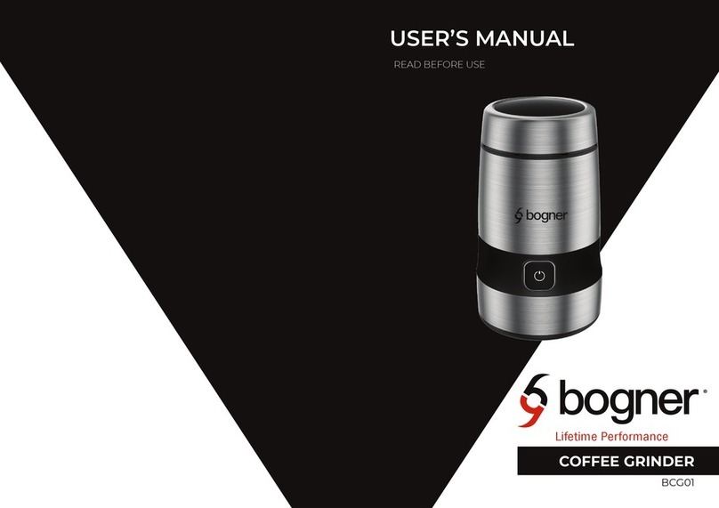 Bogner BCG01 User manual