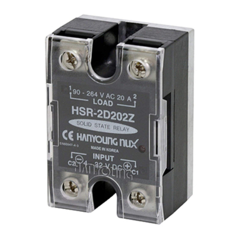HANYOUNG NUX SSR-2 User manual