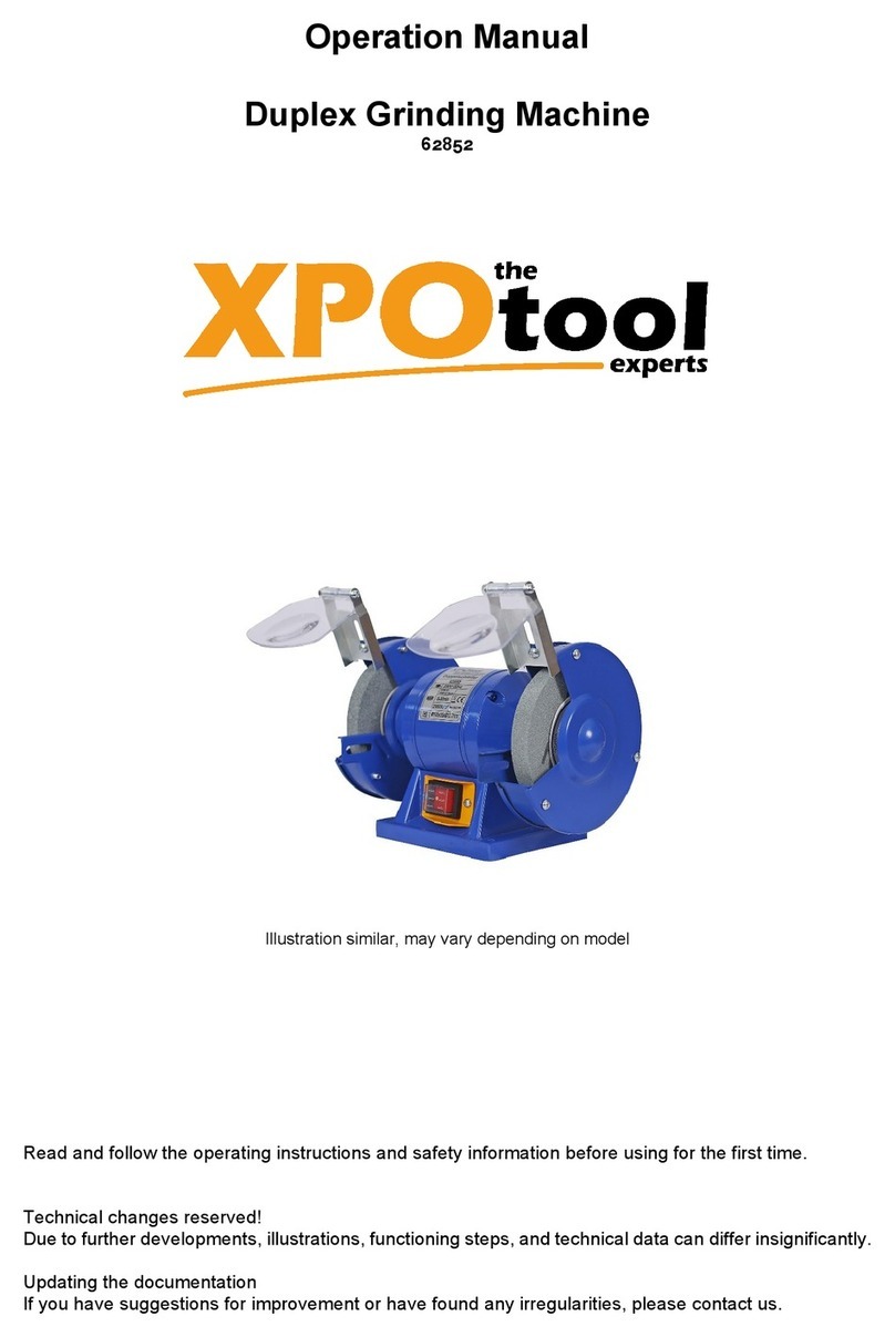XPOtool 62852 User manual