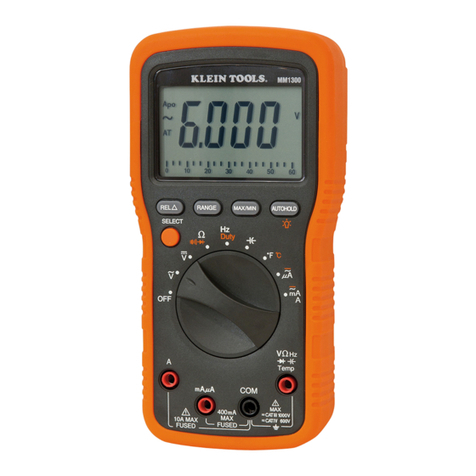 Klein Tools MM1300 User manual