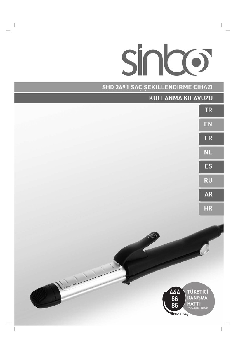 Sinbo SHD 2691 manual