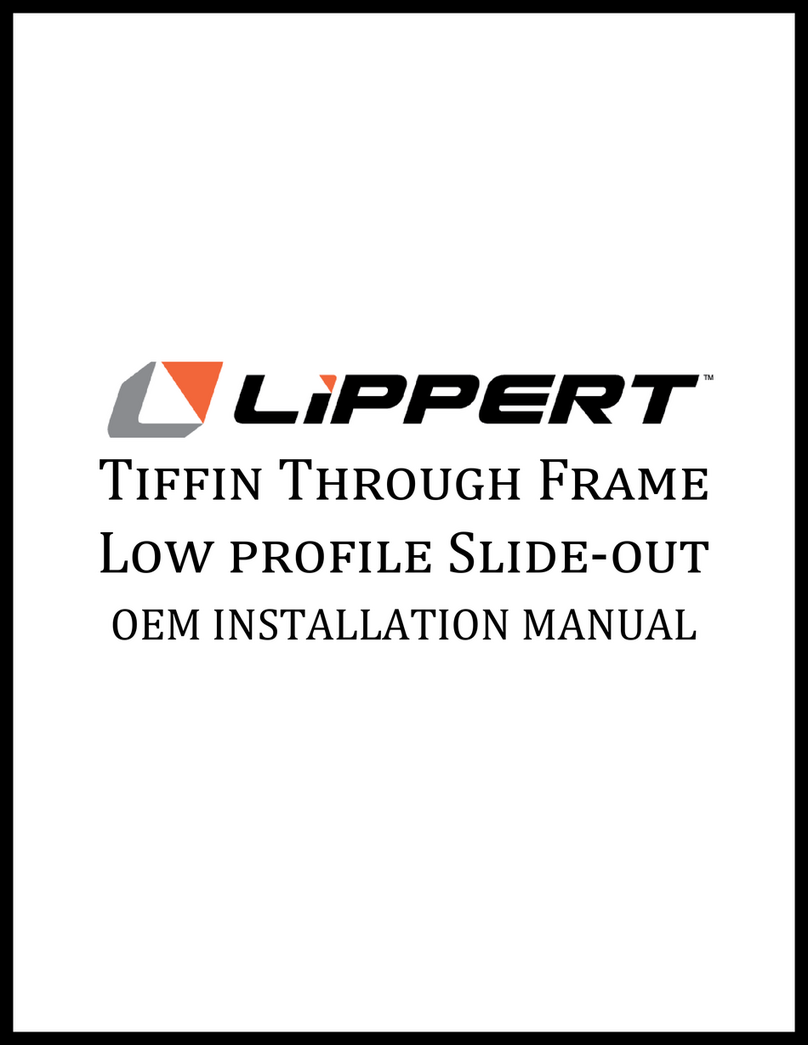 Lippert Tiffin Through Frame Low profile Slide-out installation manual Lippert Tiffin Through Frame Low profile Slide-out installation manual