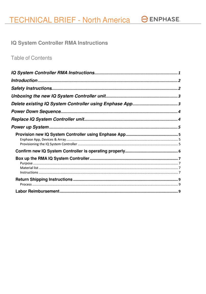 EMPHASER IQ System Controller User manual
