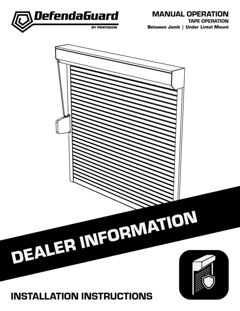 PENTAGON DefendaGuard Manual operation
