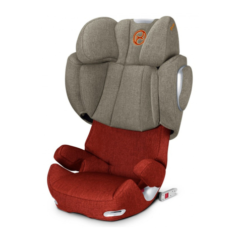 Cybex Platinum SOLUTION Q2-FIX User manual Cybex Platinum SOLUTION Q2-FIX User manual