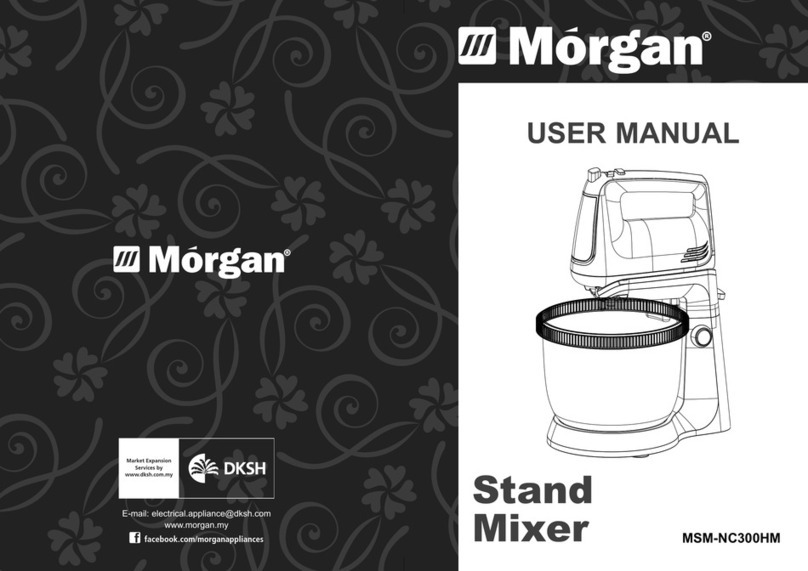 Morgan MSM-NC300HM User manual