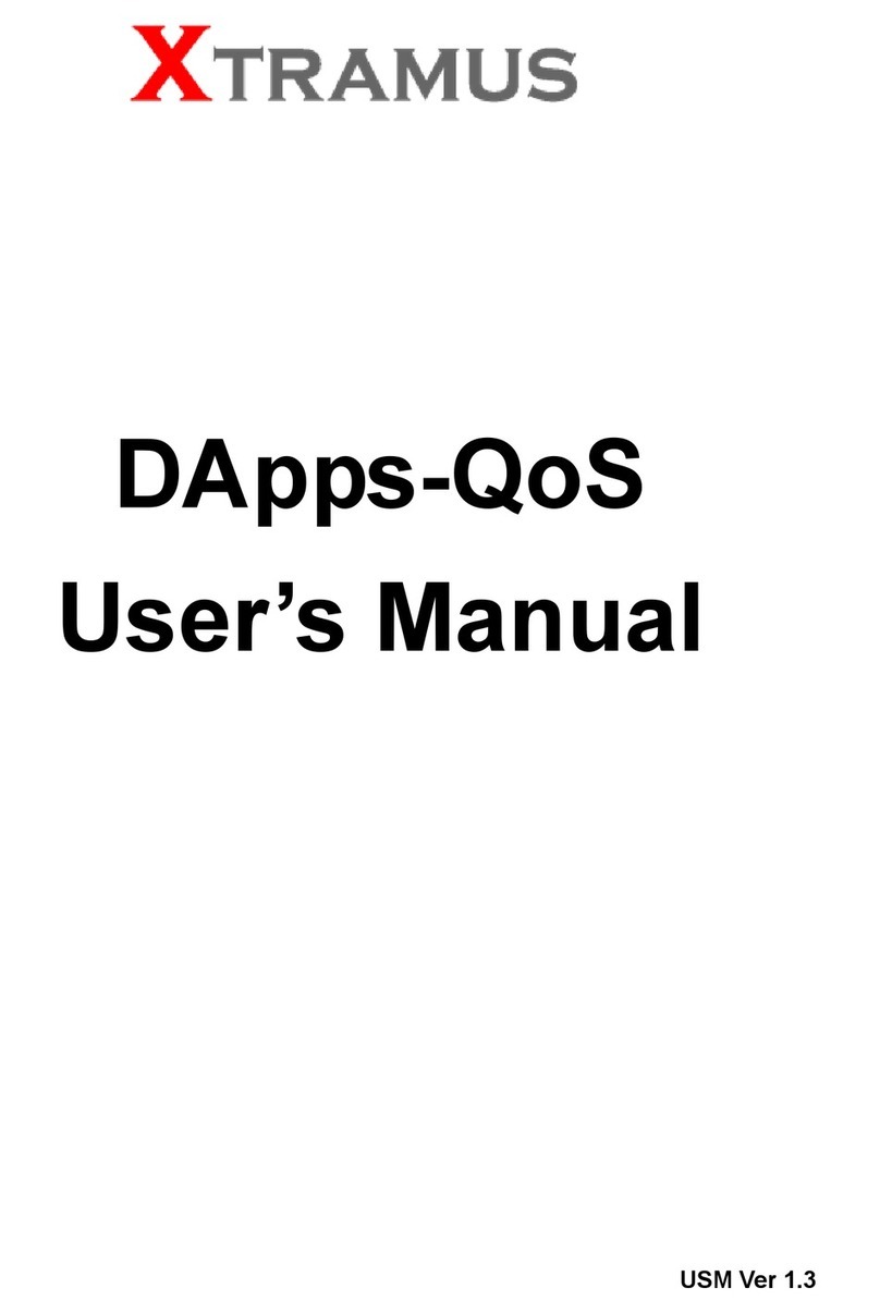 Xtramus DApps-QoS user manual
