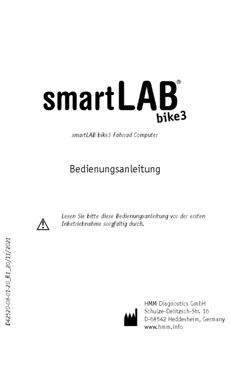 HMM Diagnostics smartLAB bike3 user manual
