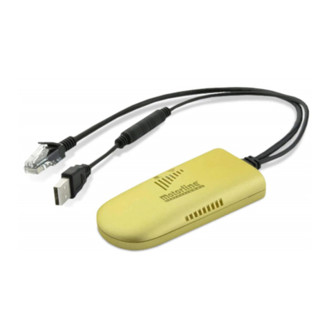 Motorline professional MPX-WIFI User's and installer's manual