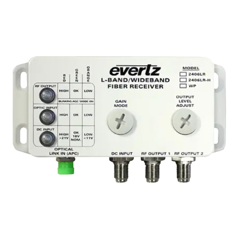 evertz 2406LR user manual