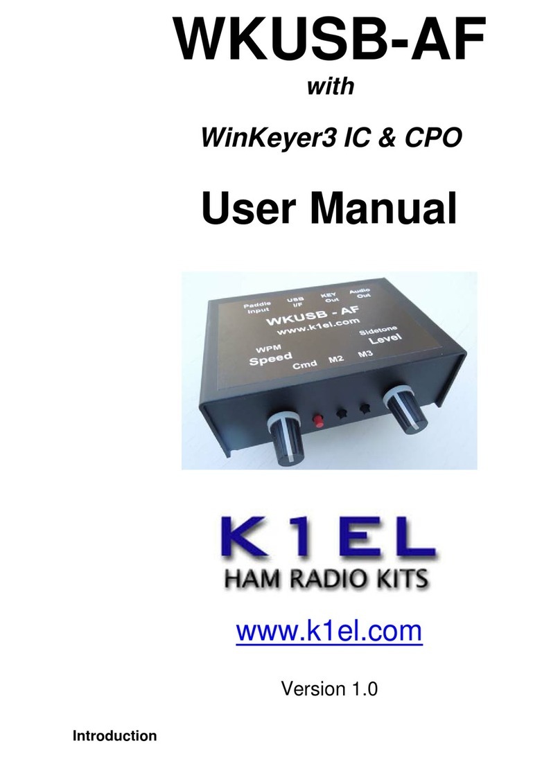K1EL WKUSB-AF user manual