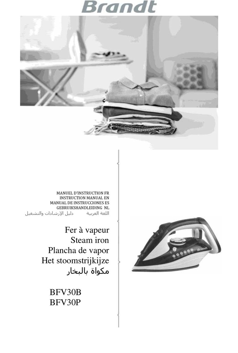 Brandt BFV30B instruction manual
