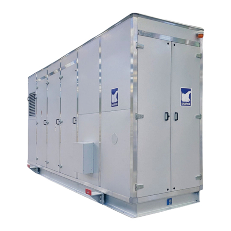 Johnson Controls SABROE ChillPAC Installation and operation manual