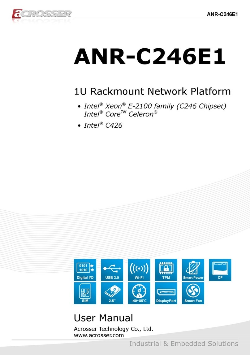 Acrosser Technology ANR-C246E1 user manual