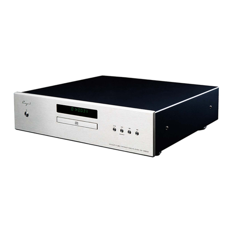 Cayin CS-100CD quick start guide