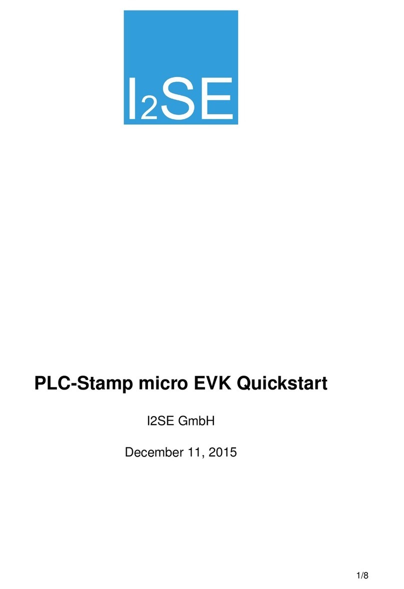 I2SE PLC-Stamp User manual