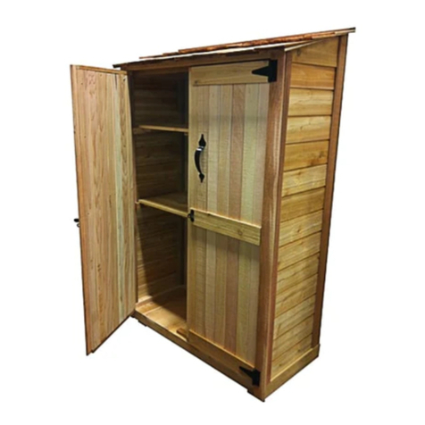 OLT Garden Chalet 4x2 User manual