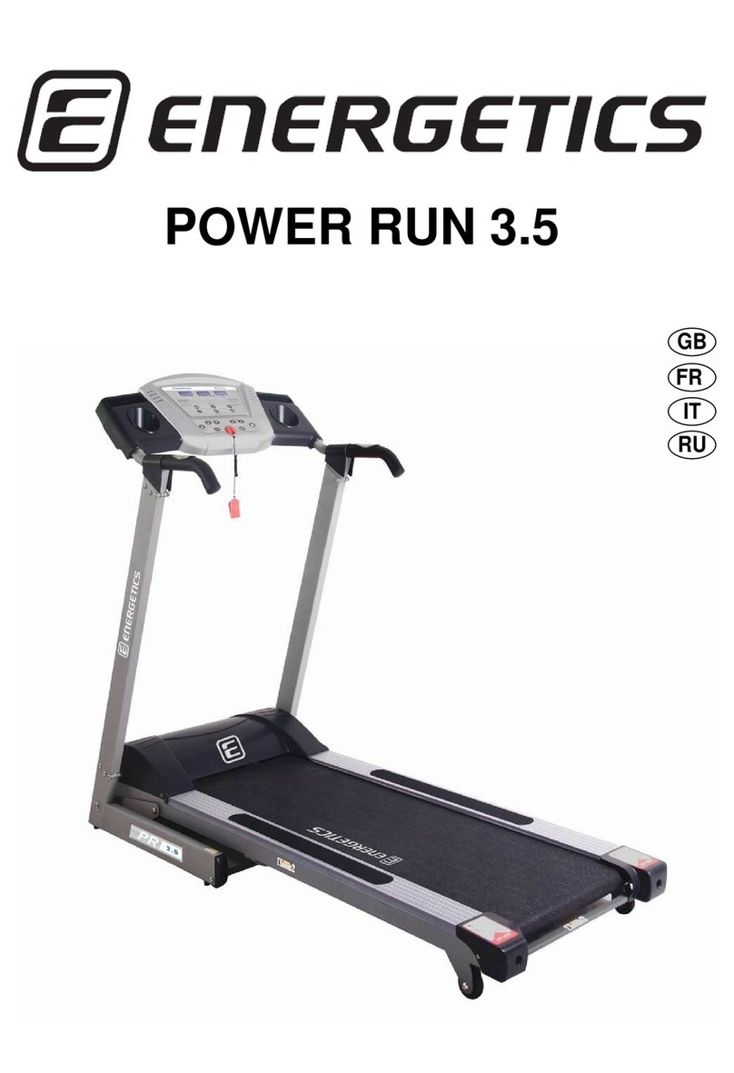 Energetics POWER RUN 3.5 manual