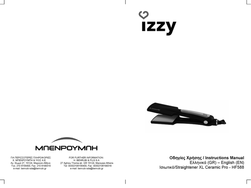 izzy HF588 instruction manual