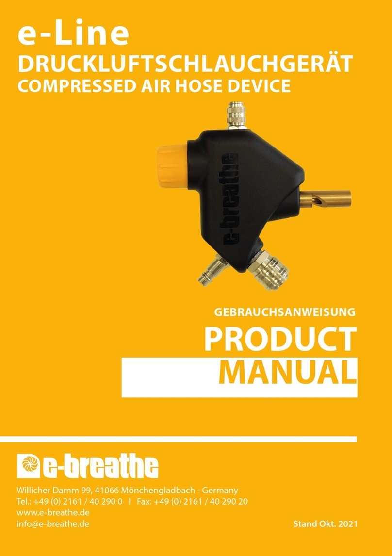 e-breathe e-Line User manual