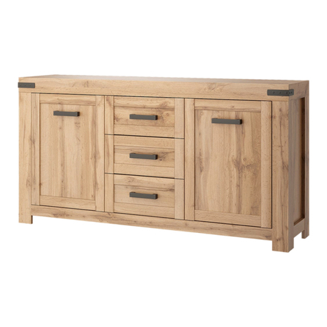 ANREX MORTIZ Sideboard 2D3S Installation guide