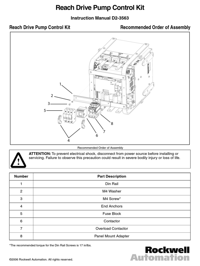 Rockwell Automation D2-3563 User manual