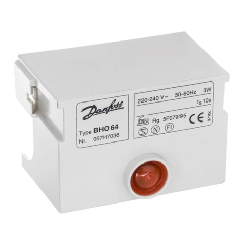 Danfoss BHO 64A User manual