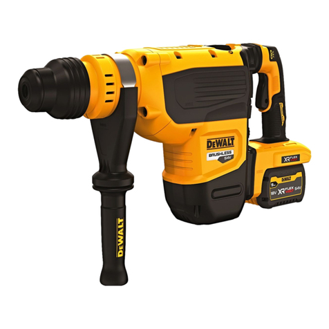 DeWalt DCH735 instruction manual