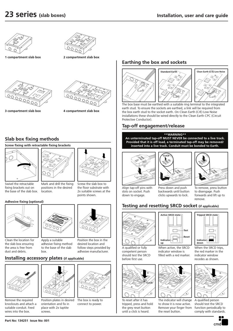 CMD 23 Series User manual