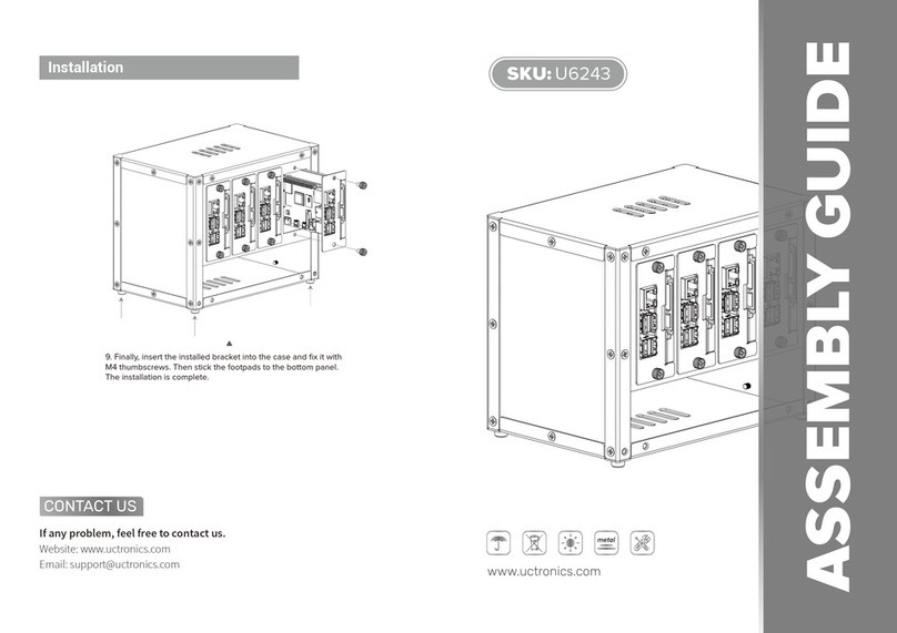 Uctronics U6243 Assembly guide