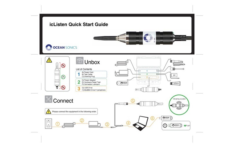 Ocean Sonics icListen quick start guide Ocean Sonics icListen quick start guide