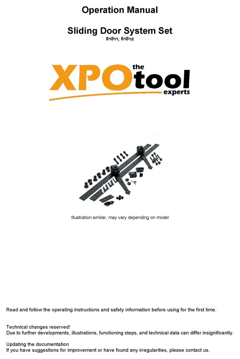 XPOtool 61811 Operation manual