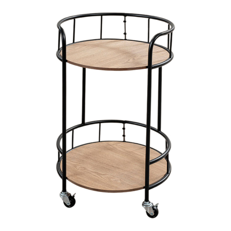Mocka Detroit Trolley Side Table User manual Mocka Detroit Trolley Side Table User manual