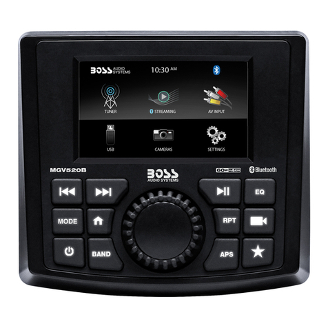 Boss Audio Systems MGV520B User manual