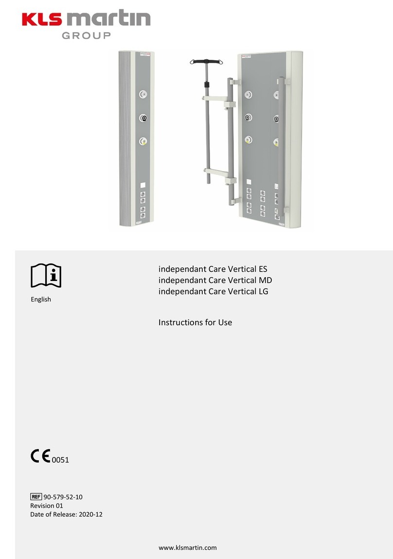 KLS Martin independant Care Vertical ES Instructions for use KLS Martin independant Care Vertical ES Instructions for use
