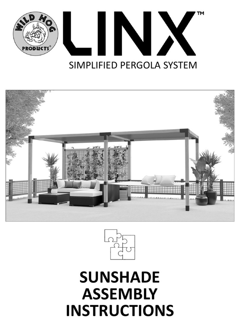 WILD HOG LINX SUNSHADE User manual
