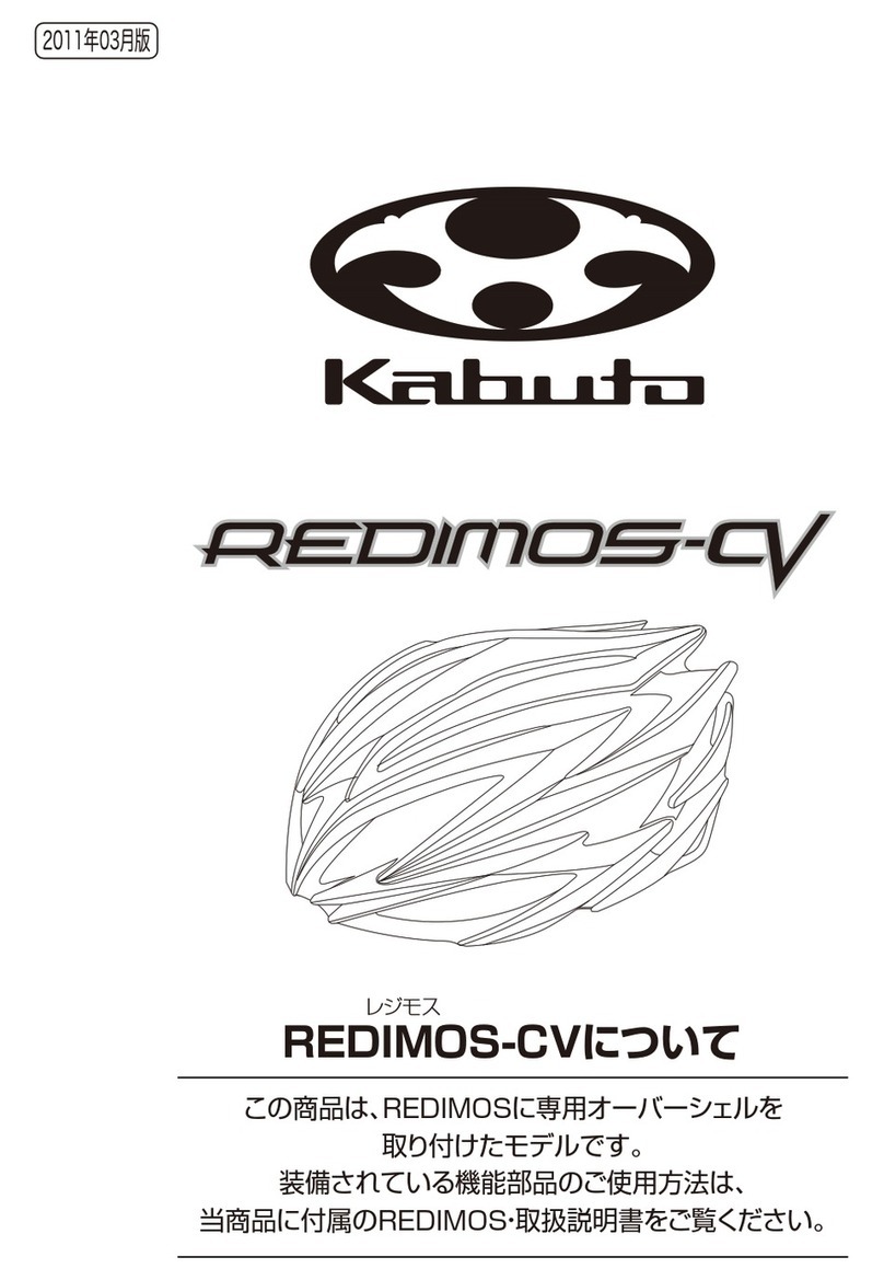 Kabuto REDIMOS-CV instruction manual