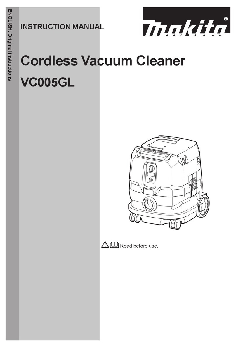 Makita VC005GL User manual Makita VC005GL User manual