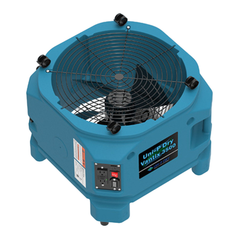 Uni-P Dry Vantix 3500 Operation manual